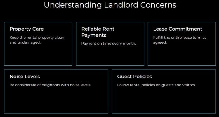 Undersstanding landlord and rental property manager concers about tenants