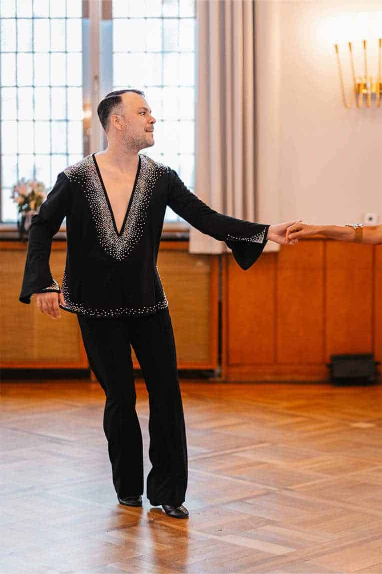 Mit Mr. Sherman Tanzschule beim Pro-Am-Turnier