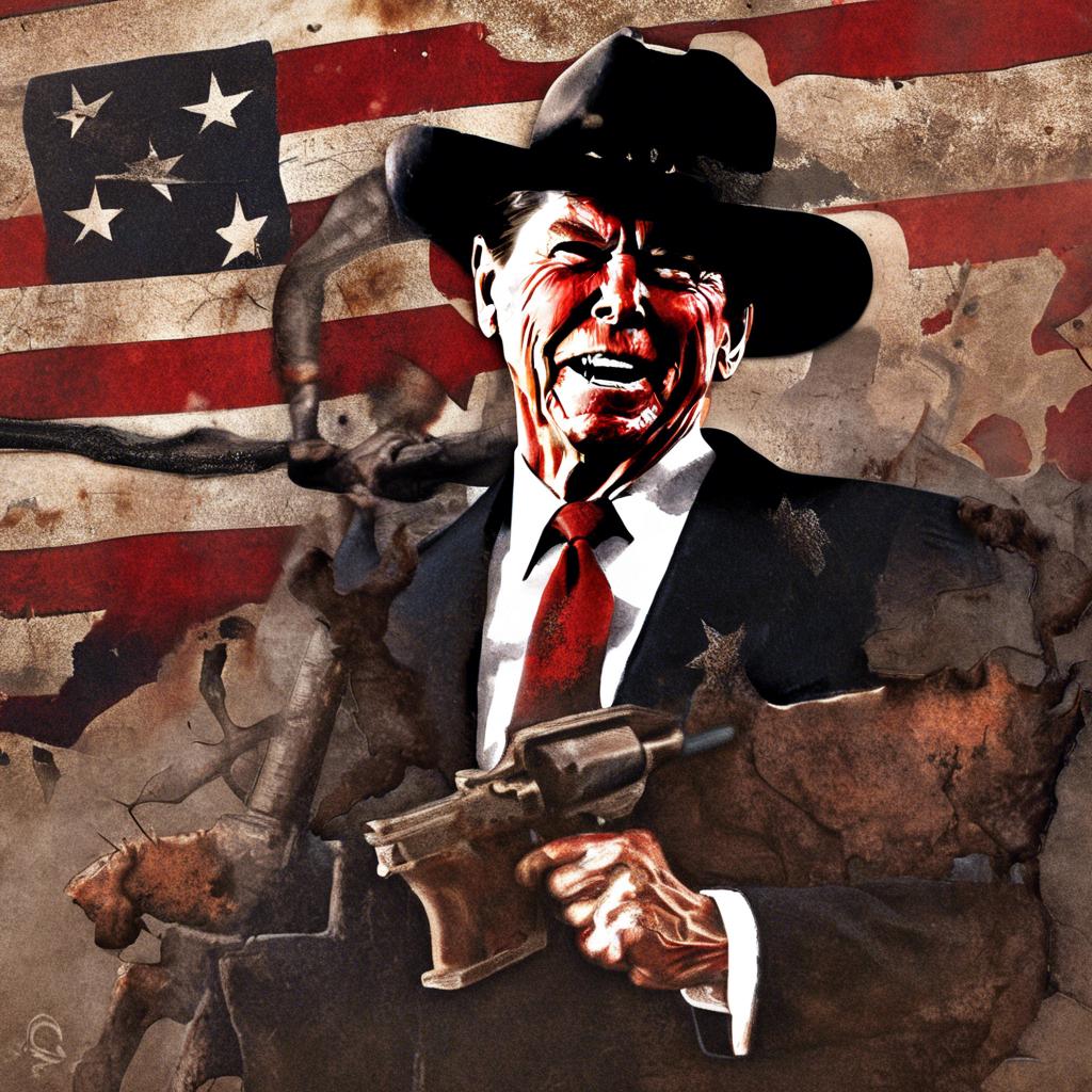 Η σκηνή της κατάρρευσης του Ronald Reagan