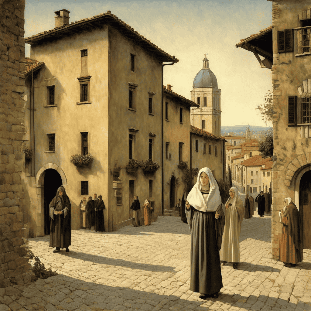 The hour of the hail Mary or The passage of the viaticum – Silvestro Lega