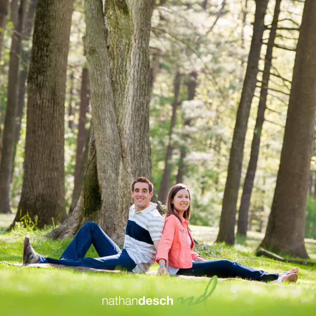 Lancaster Central Park Engagement Photographer