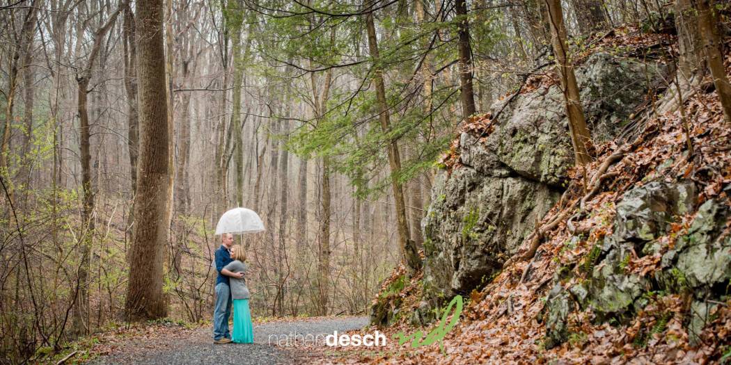 Nolde Forest Engagement Session By Reading Wedding Photographer Nathan Desch Photography