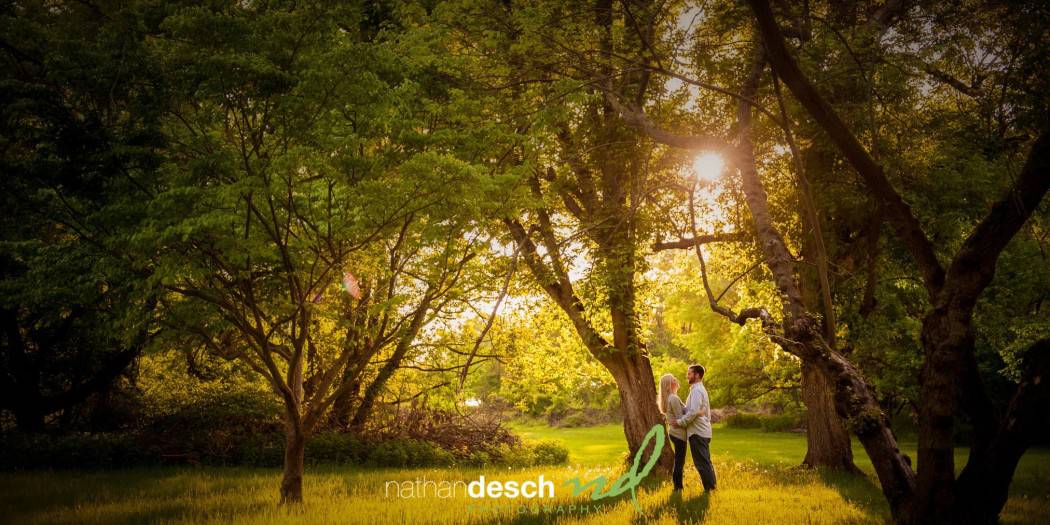 Rockford Plantation Engagement Session Pictures by Lancaster wedding photographer Nathan Desch Photography