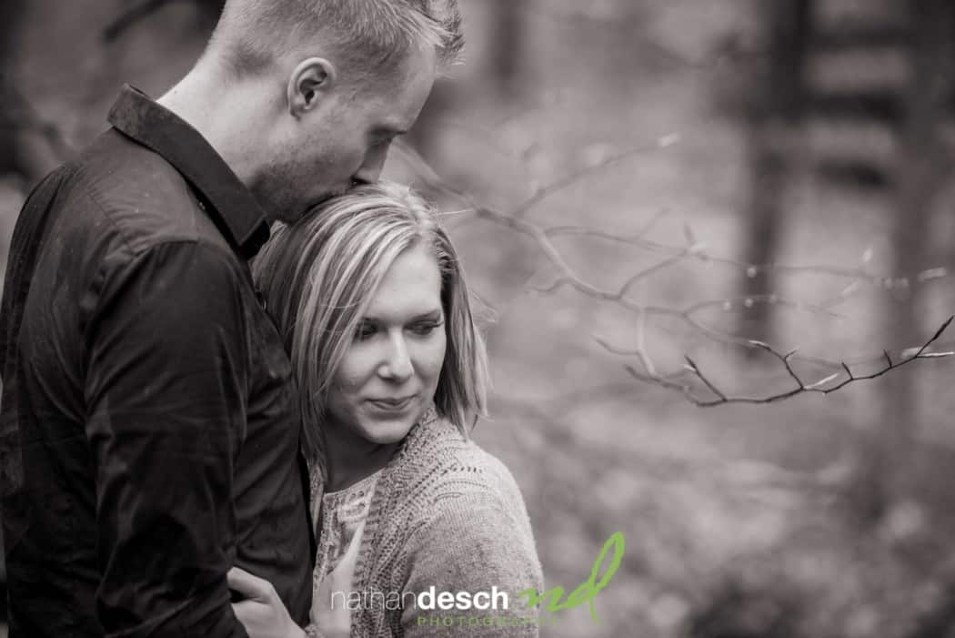 Nolde Forest Engagement Session By Reading Wedding Photographer Nathan Desch Photography