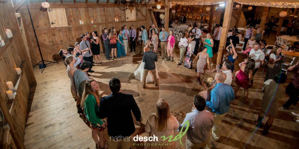 Lakeview Farms Wedding reception Pictures By Lancaster Wedding Photographer Nathan Desch Photography