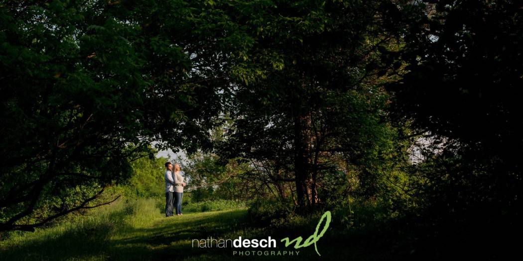 Rockford Plantation Engagement Session Pictures by Lancaster wedding photographer Nathan Desch Photography