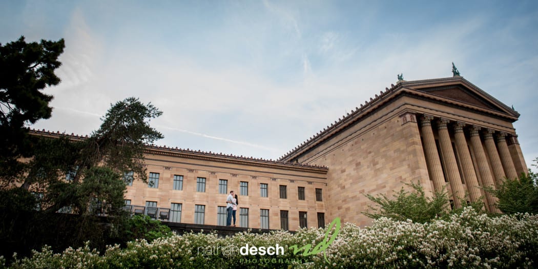 Fairmount Park Engagement Session by Philadelphia Wedding Photographer Nathan Desch Photography