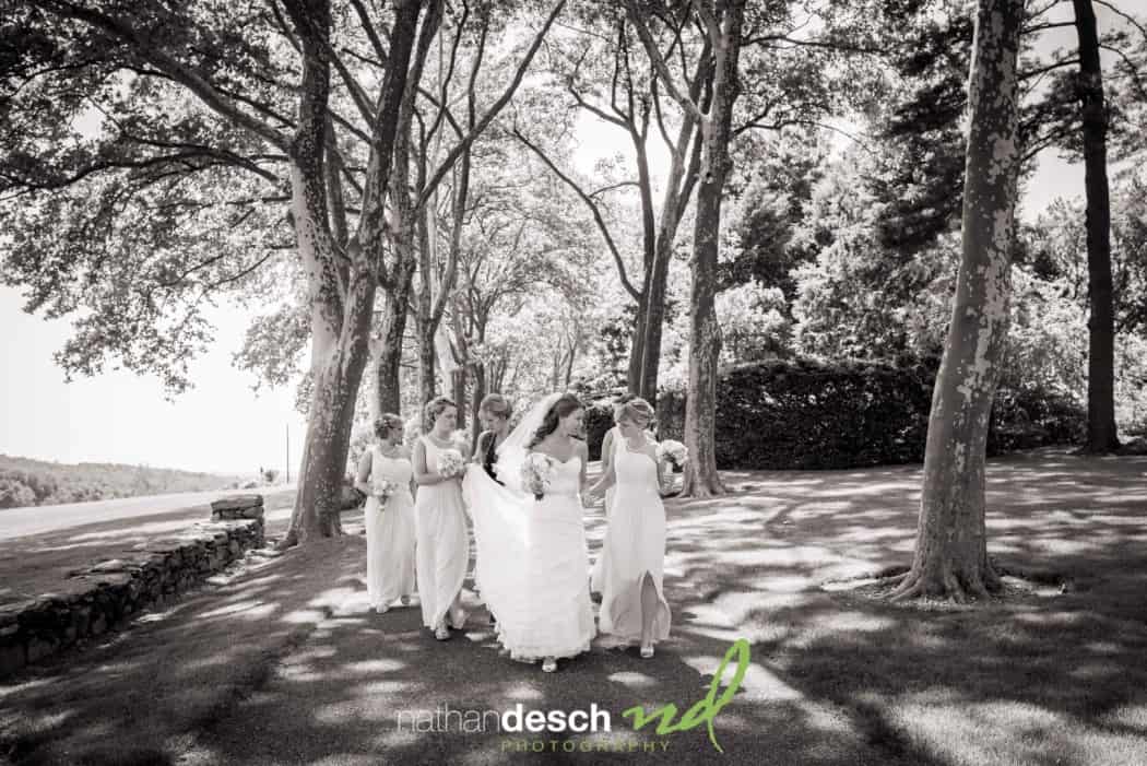 summer wedding at drumore estate
