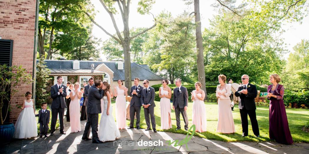 summer wedding at drumore estate