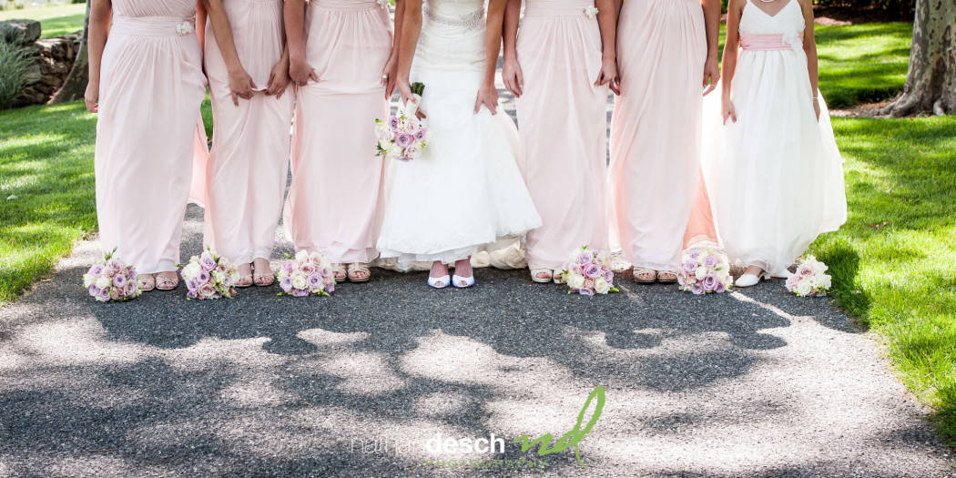 summer wedding at drumore estate