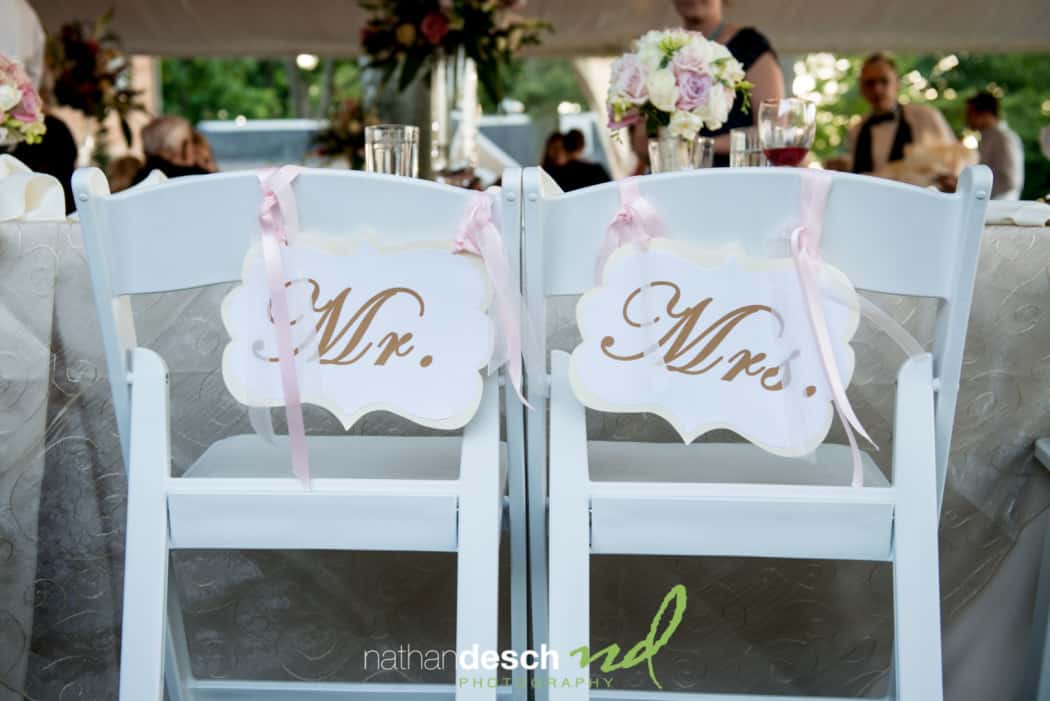 summer wedding at drumore estate