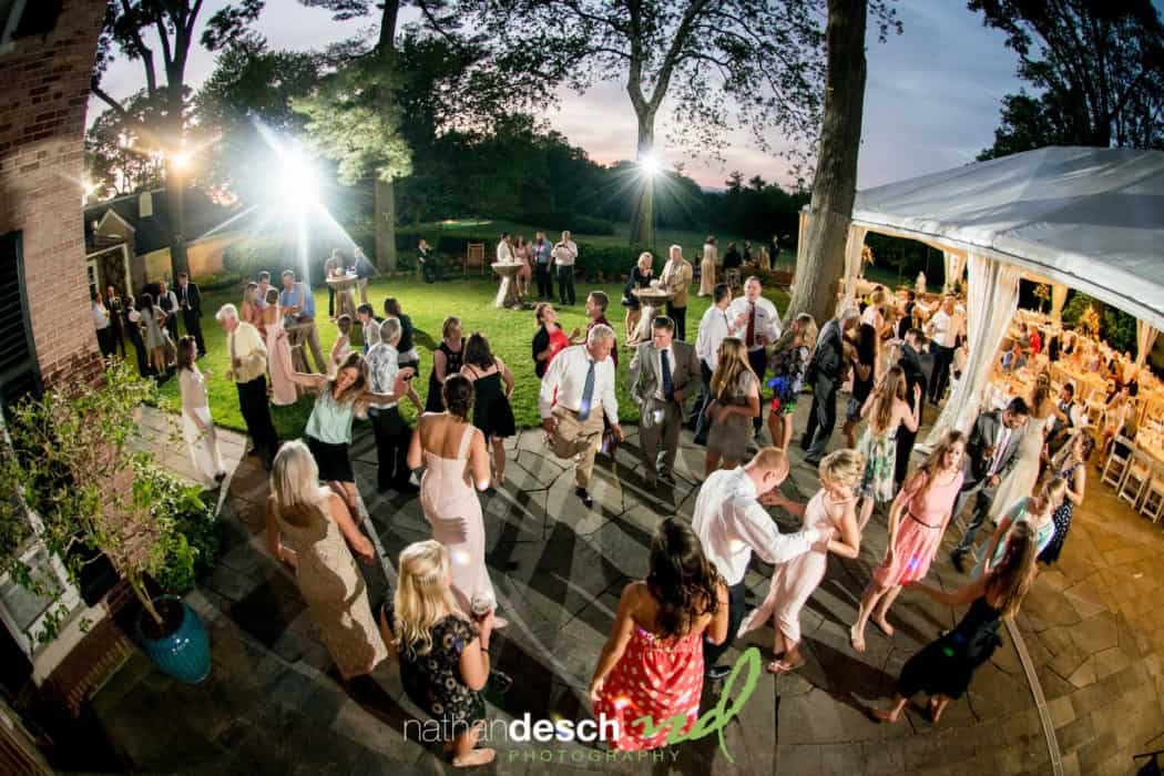 summer wedding at drumore estate