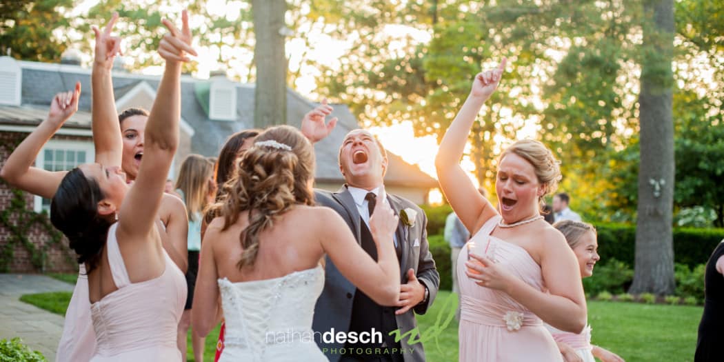 summer wedding at drumore estate