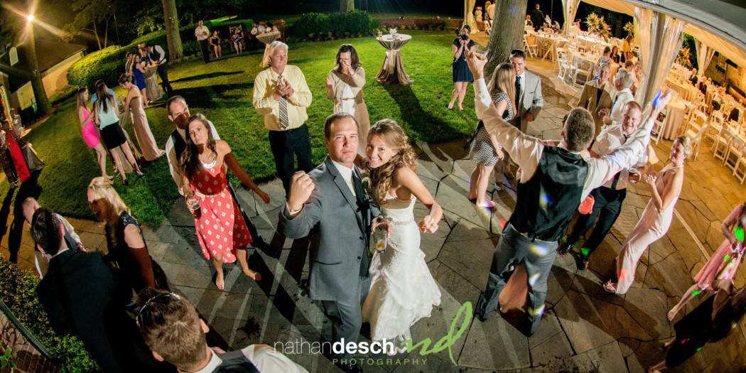 summer wedding at drumore estate