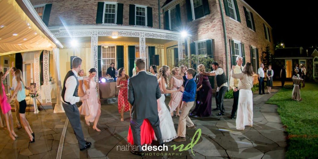 summer wedding at drumore estate