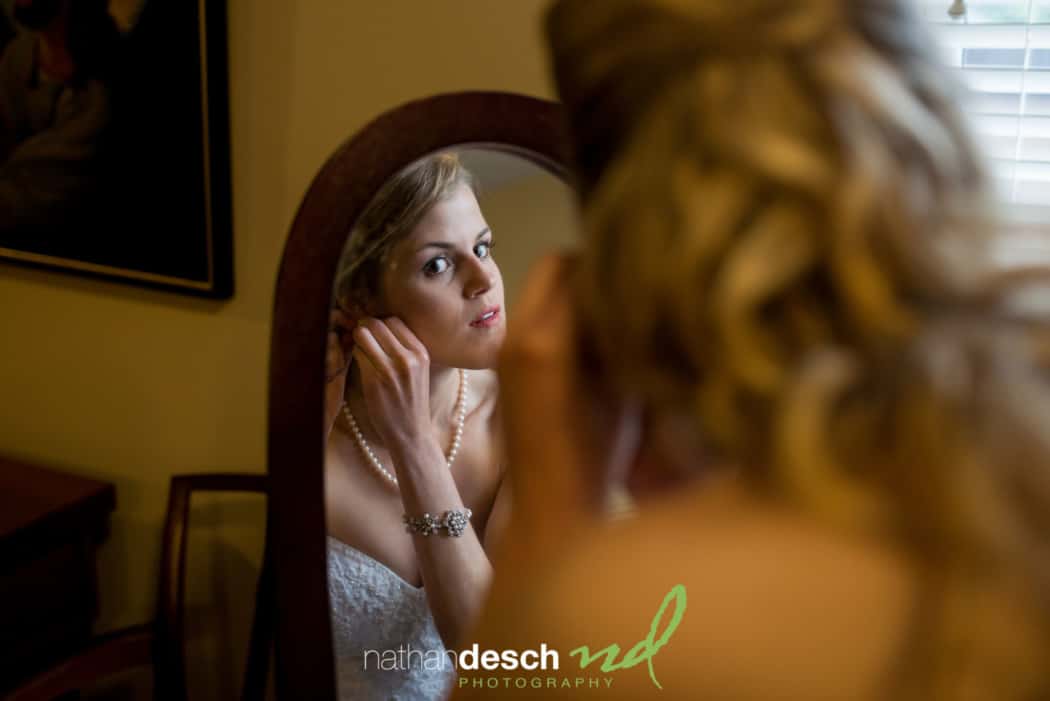 bride portrait at the barn at overlook