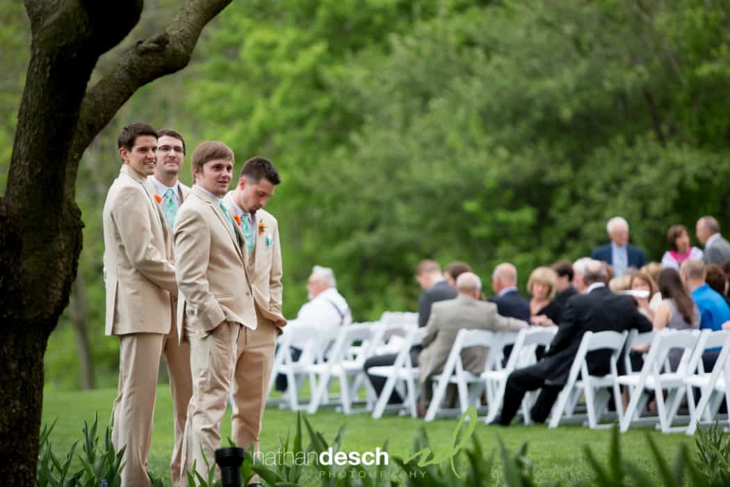 Spring wedding at the Farm at eagles ridge by nathan desch photography