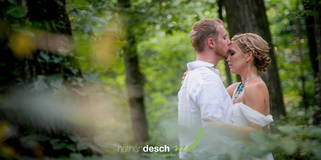 Backyard wedding in Reading pa
