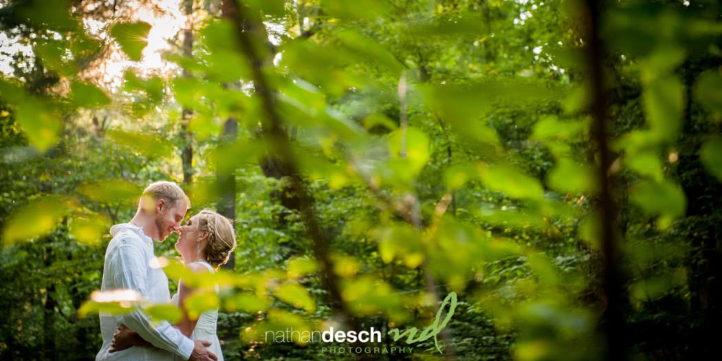 Backyard wedding in Reading pa