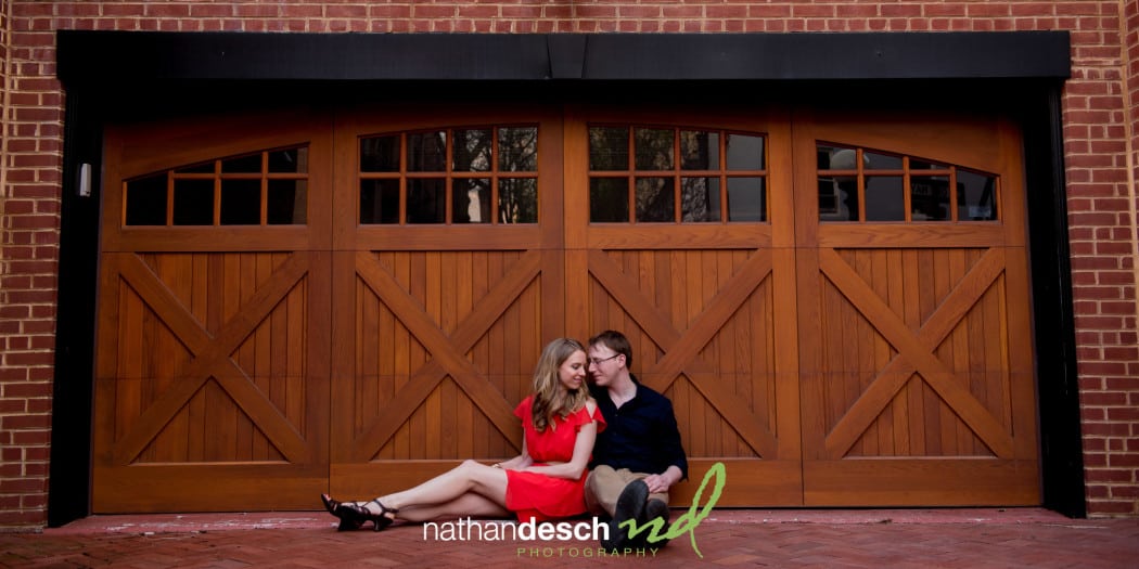 Rittenhouse Square Engagement Portraits