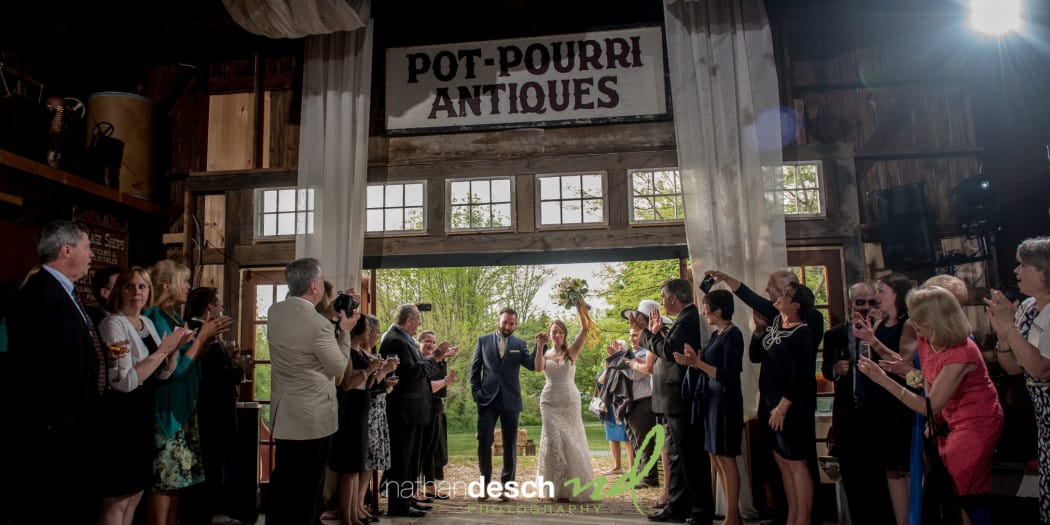Wedding at Jacks Barn