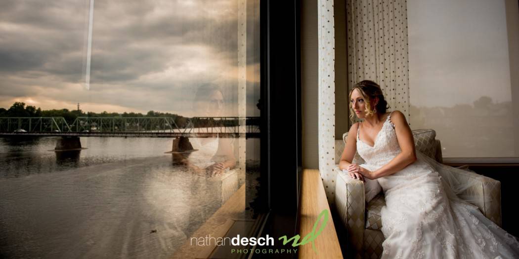 Wedding Pictures at Lambertville station inn