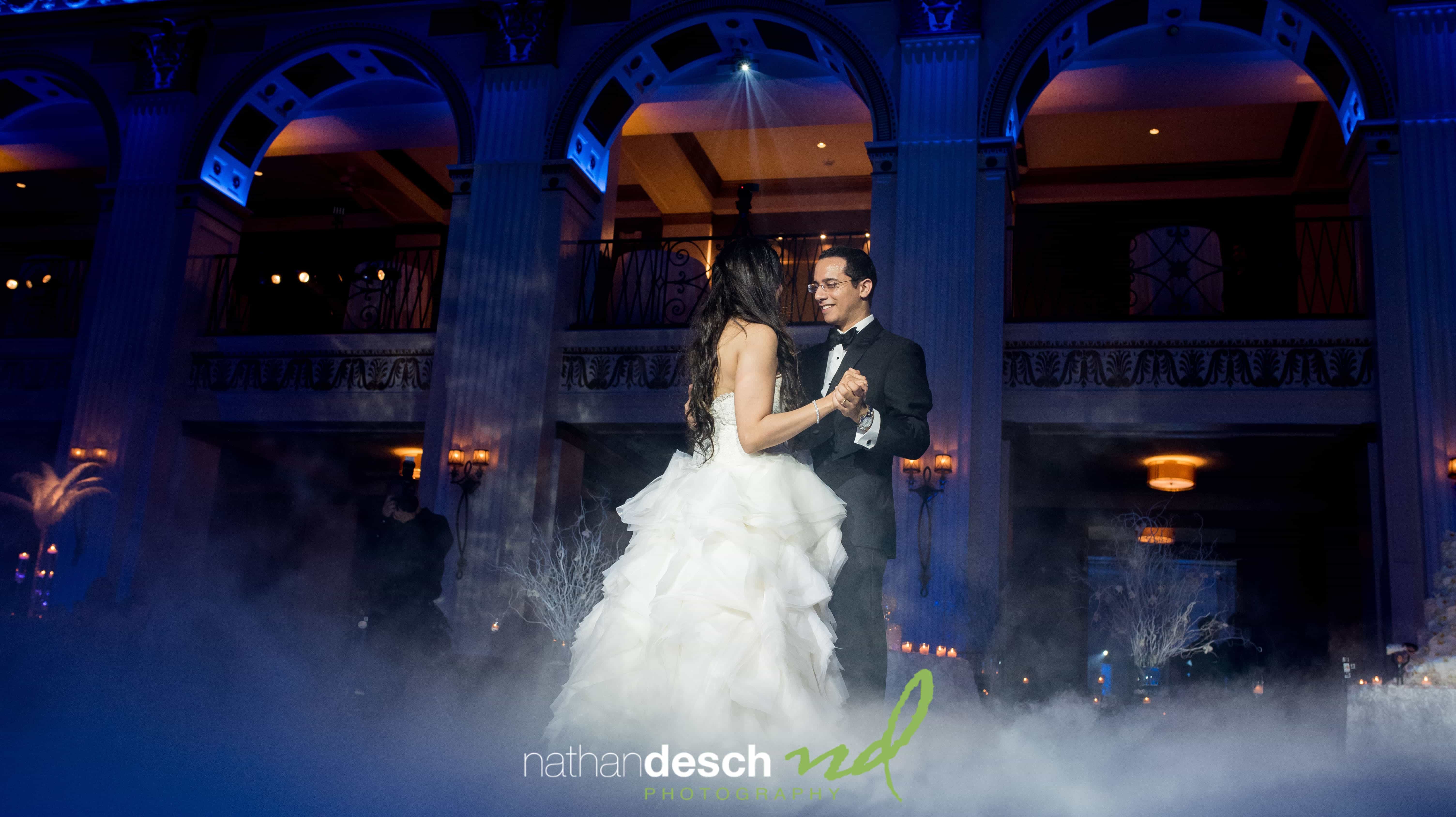 Ballroom at The Ben Wedding Pictures