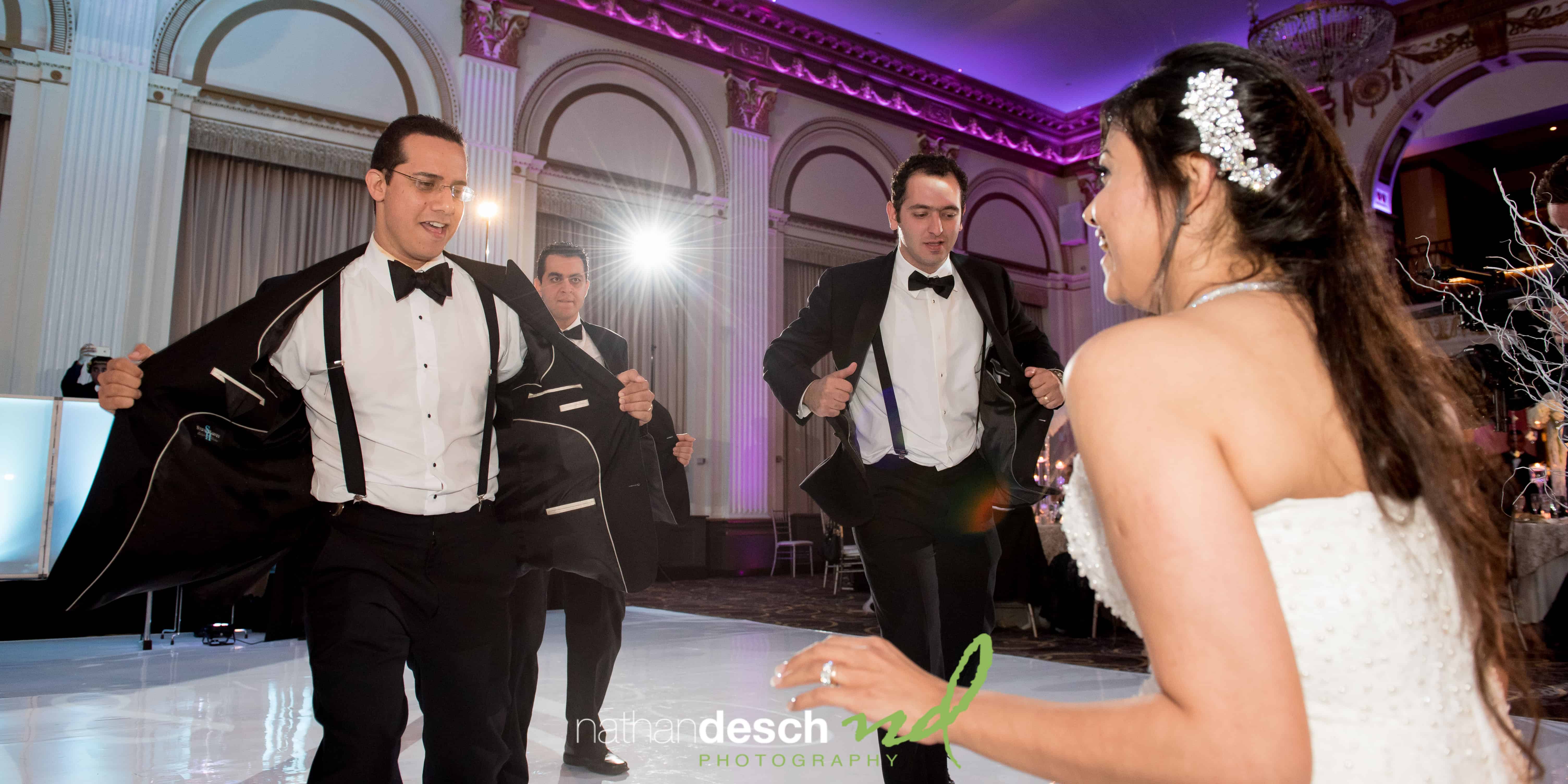 Ballroom at The Ben Wedding Pictures