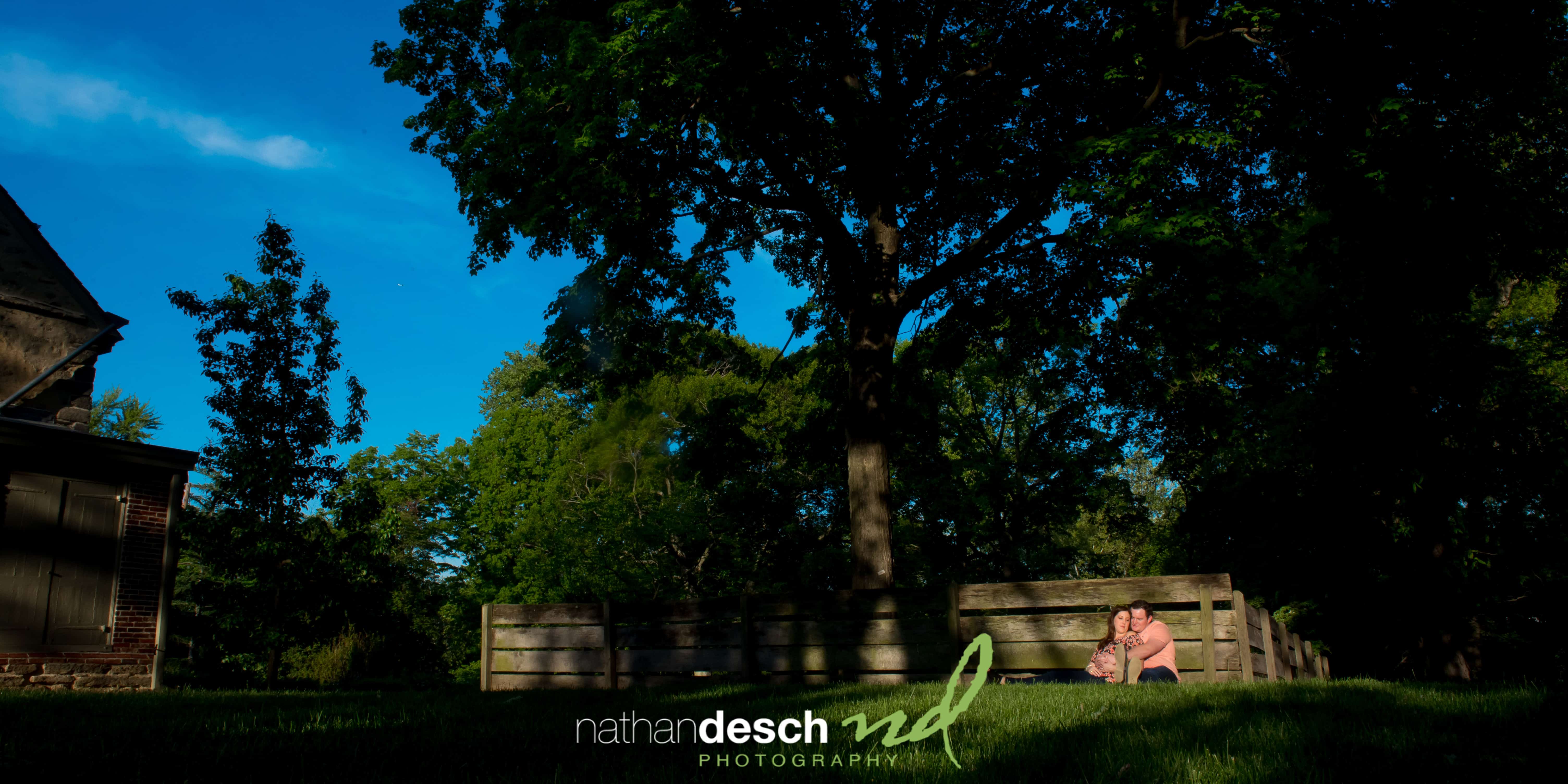 Bartrams Garden Engagement pictures