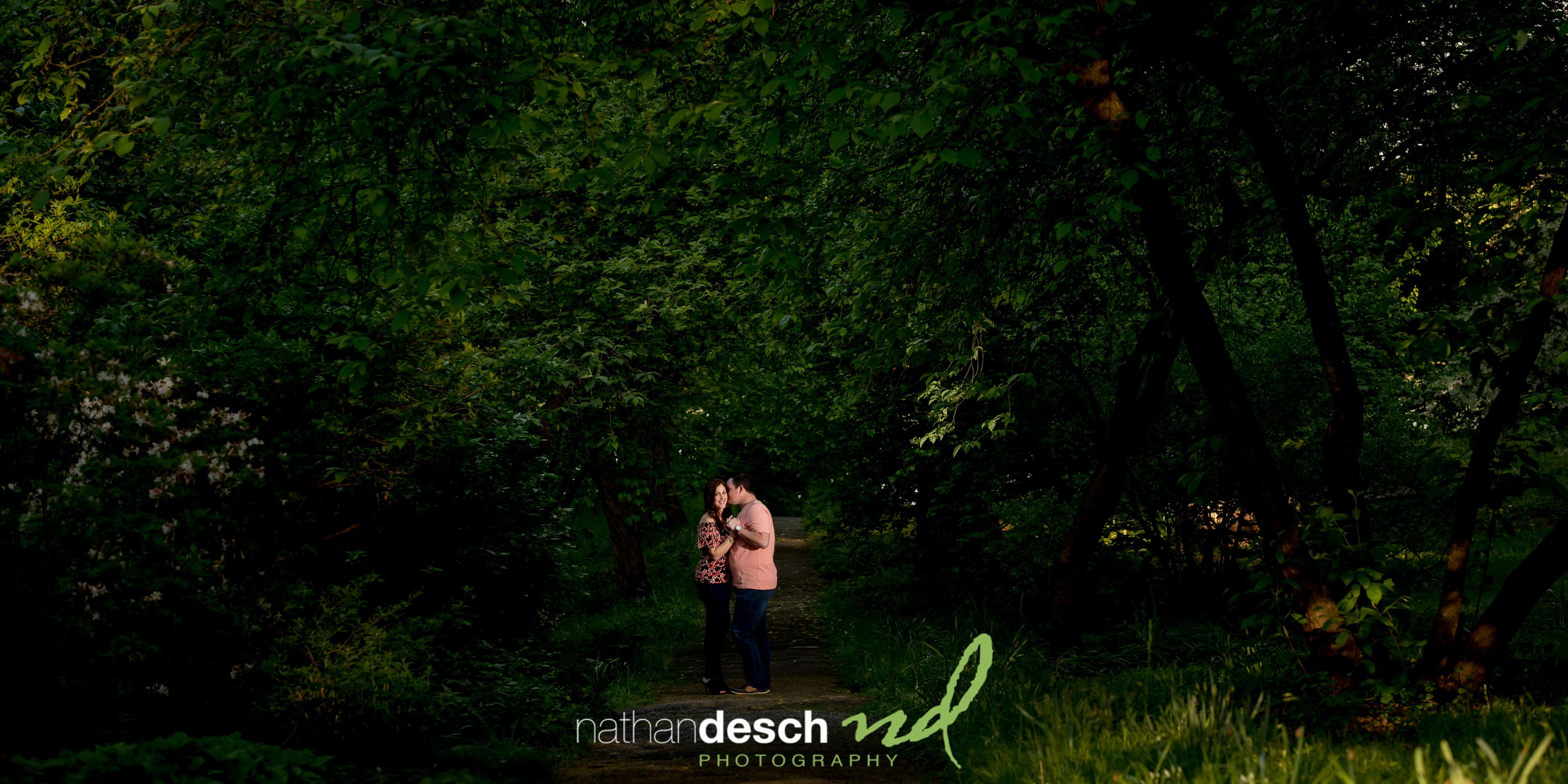 Bartrams Garden Engagement pictures