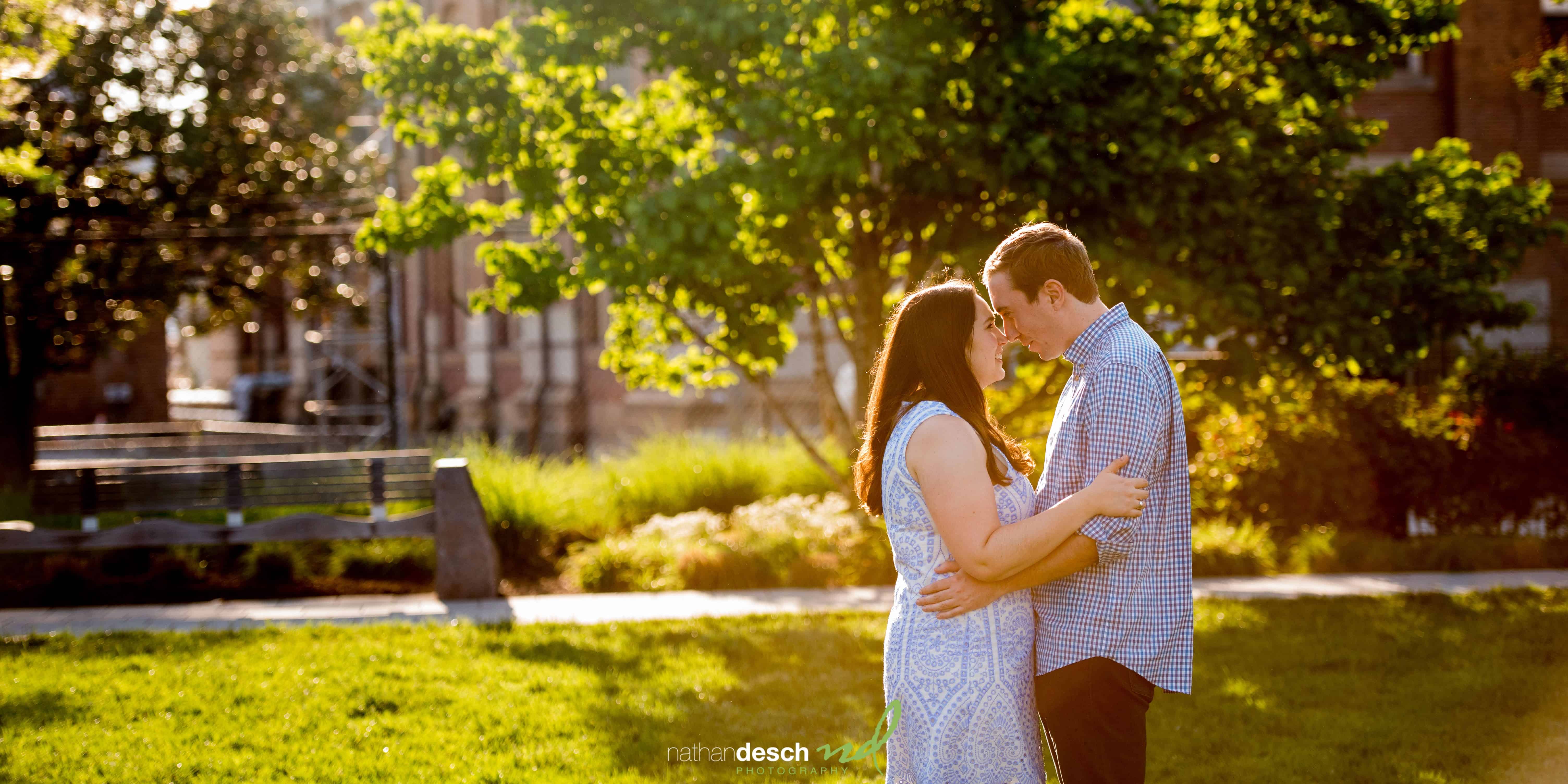 Engagement Session at Nationals Park