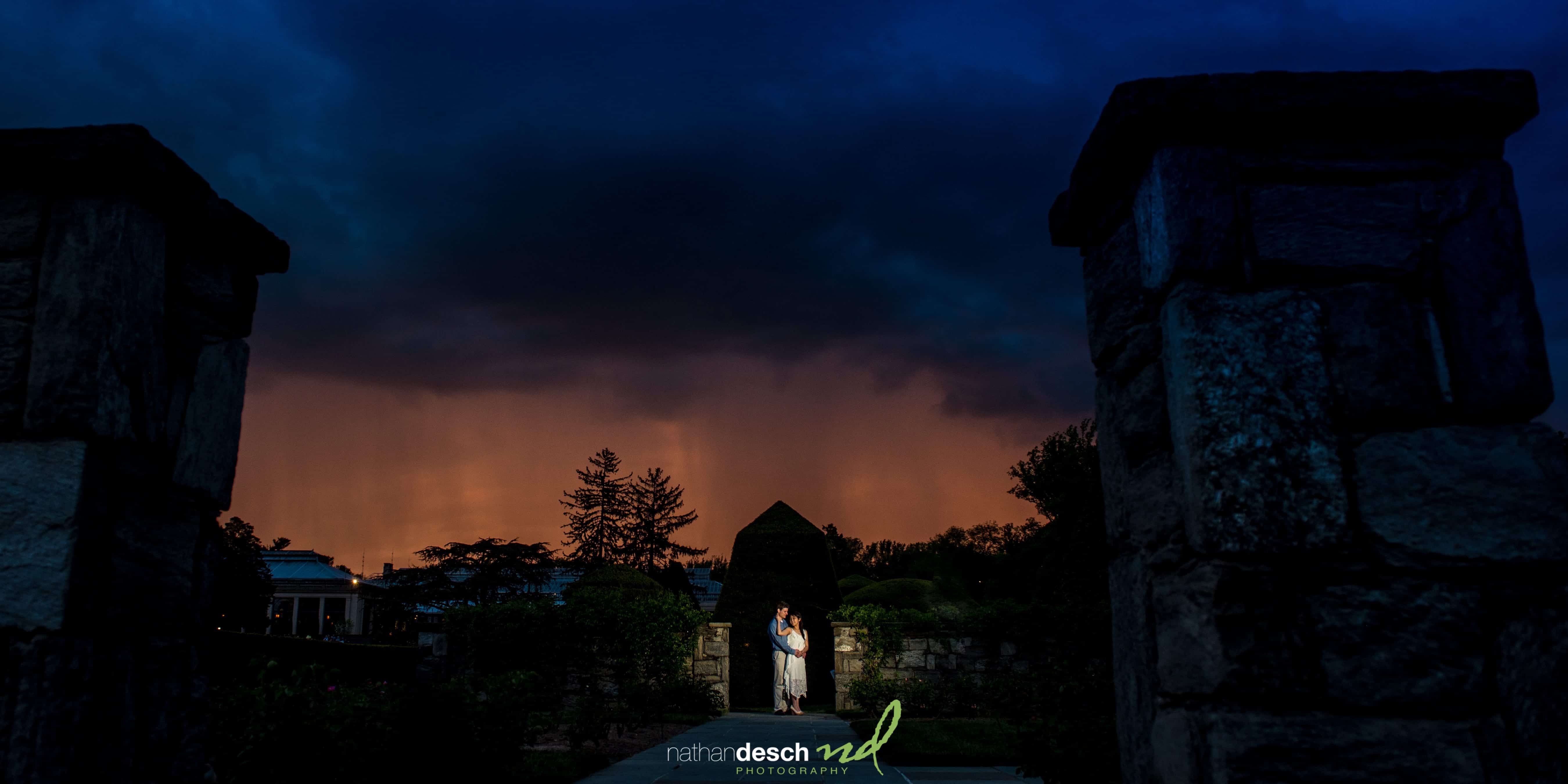 Longwood Gardens Engagement Pictures