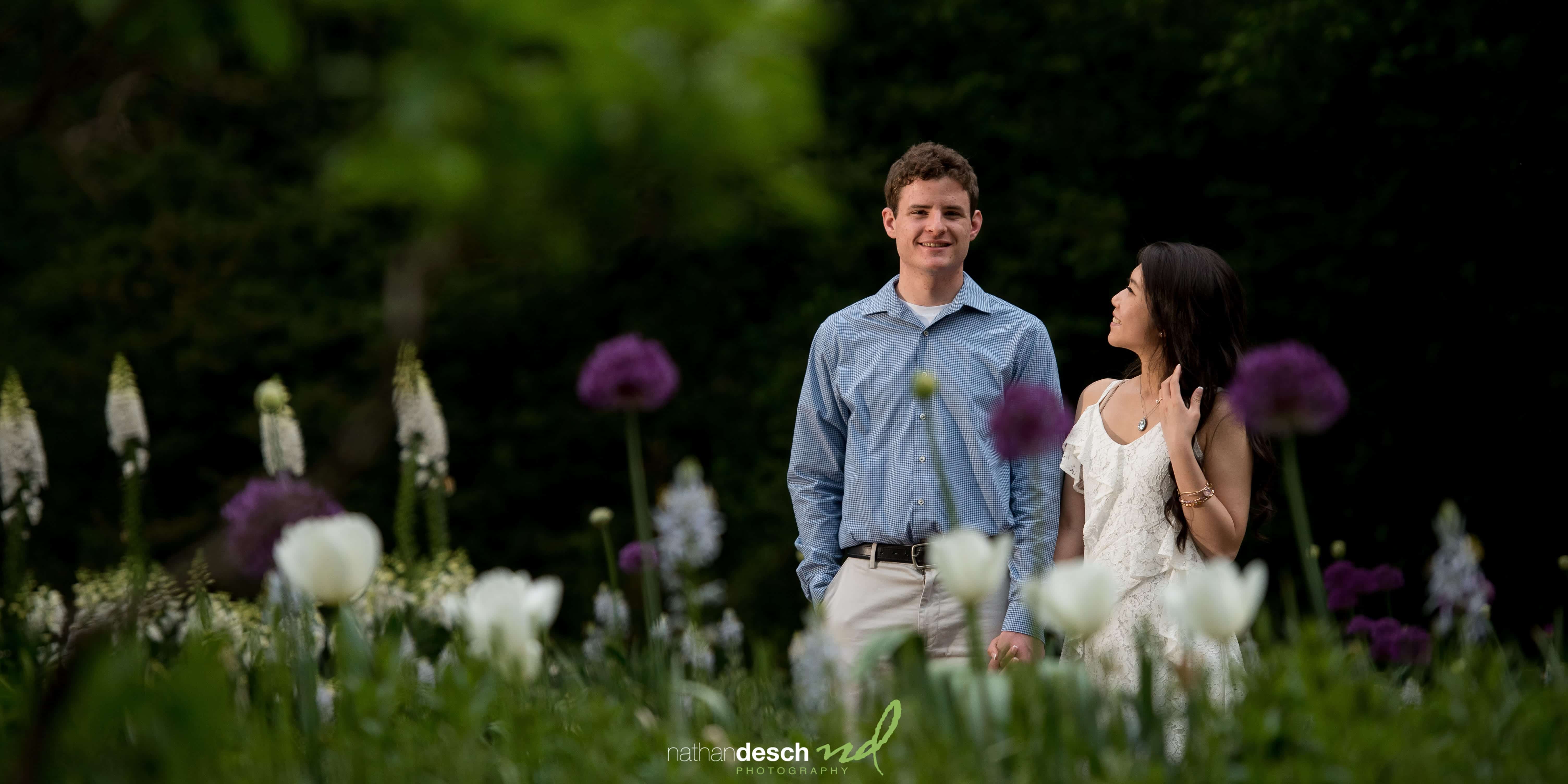 Longwood Gardens Engagement Pictures