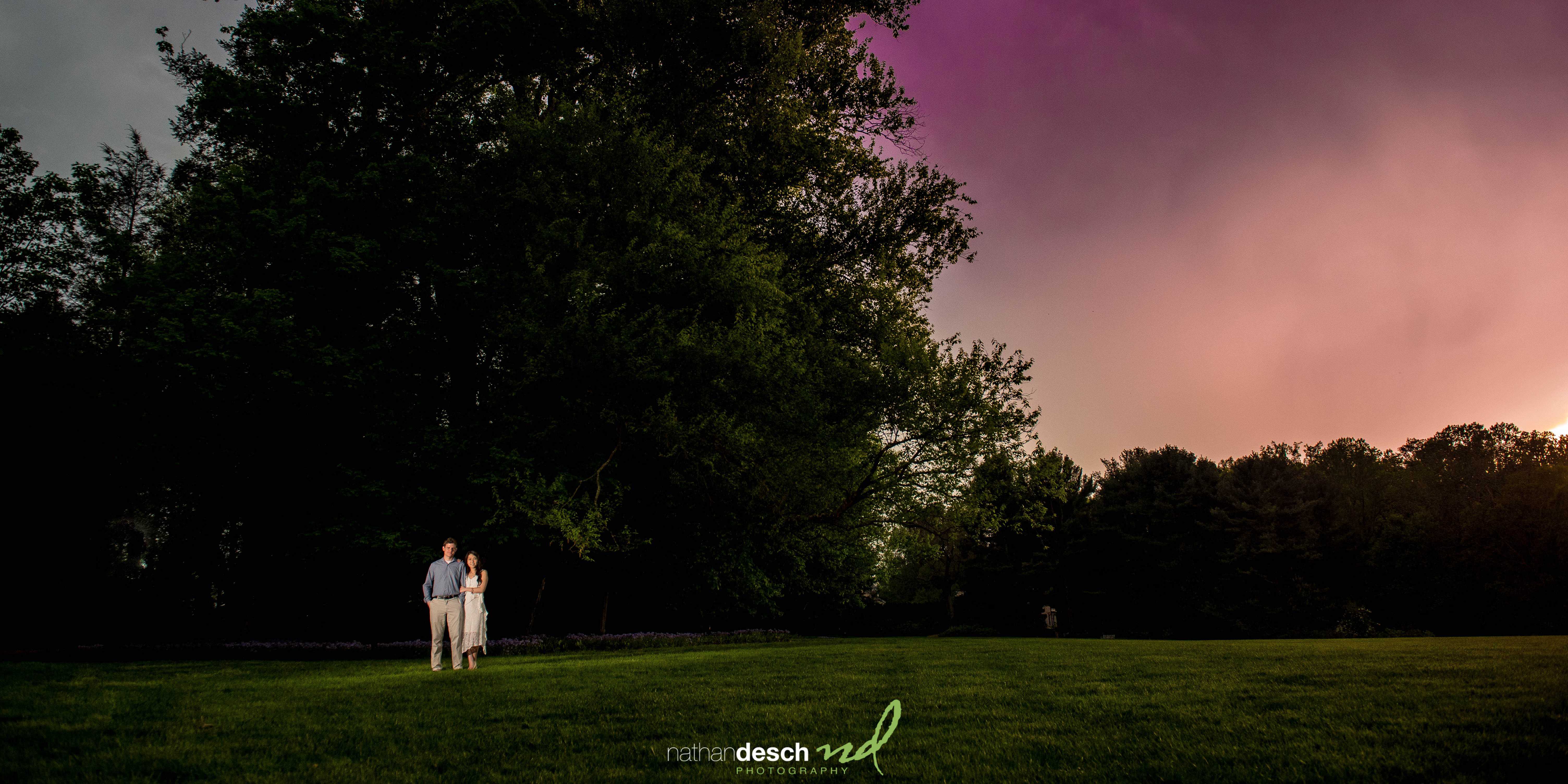Longwood Gardens Engagement Pictures