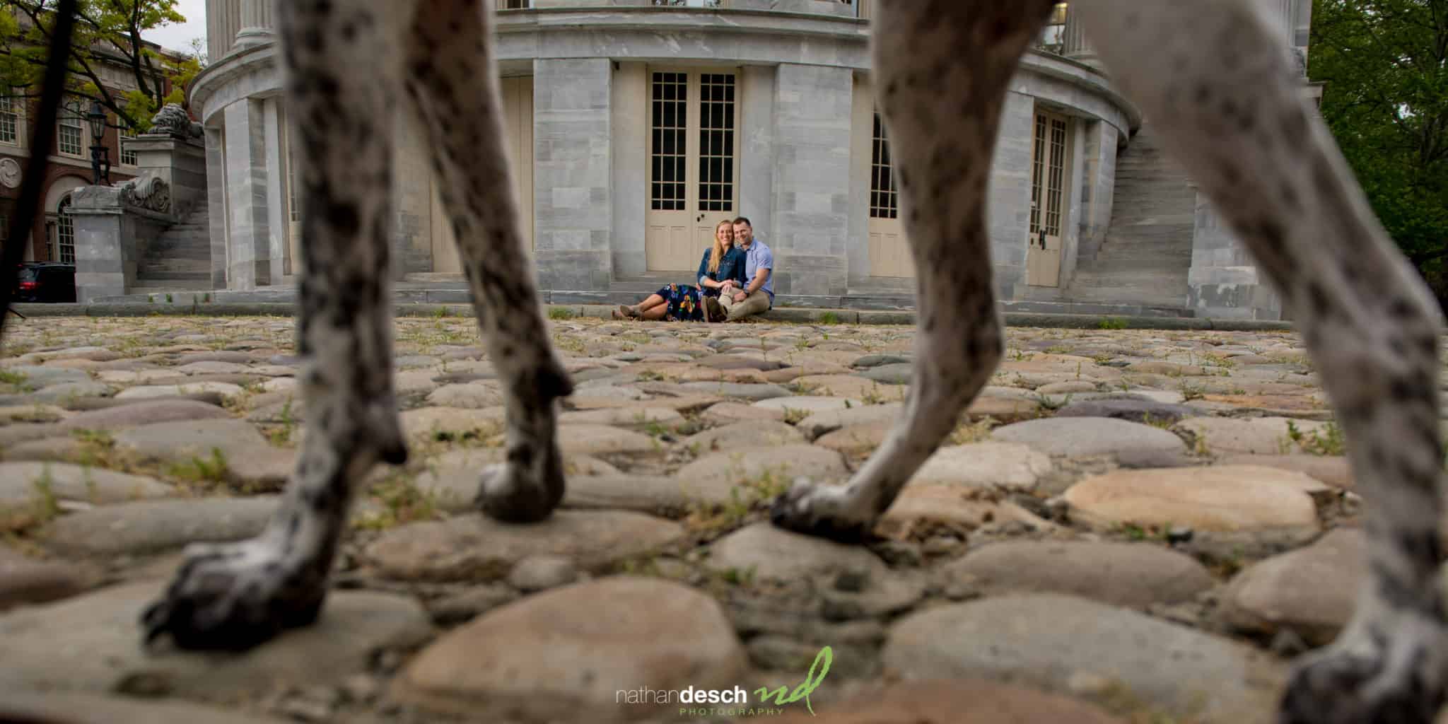 Merchant exchange building engagement pictures