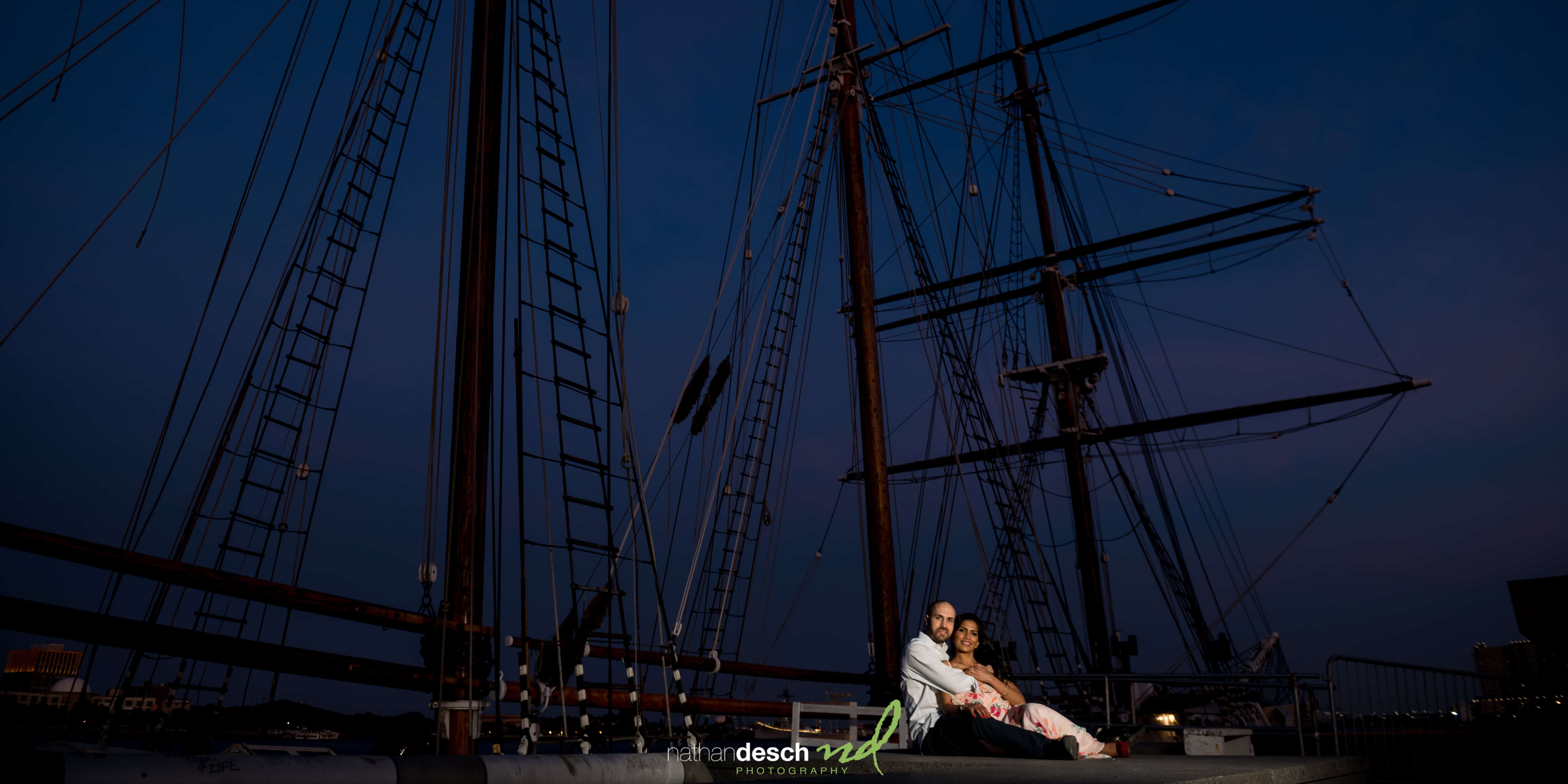 Ben Franklin Bridge Engagement Pictures