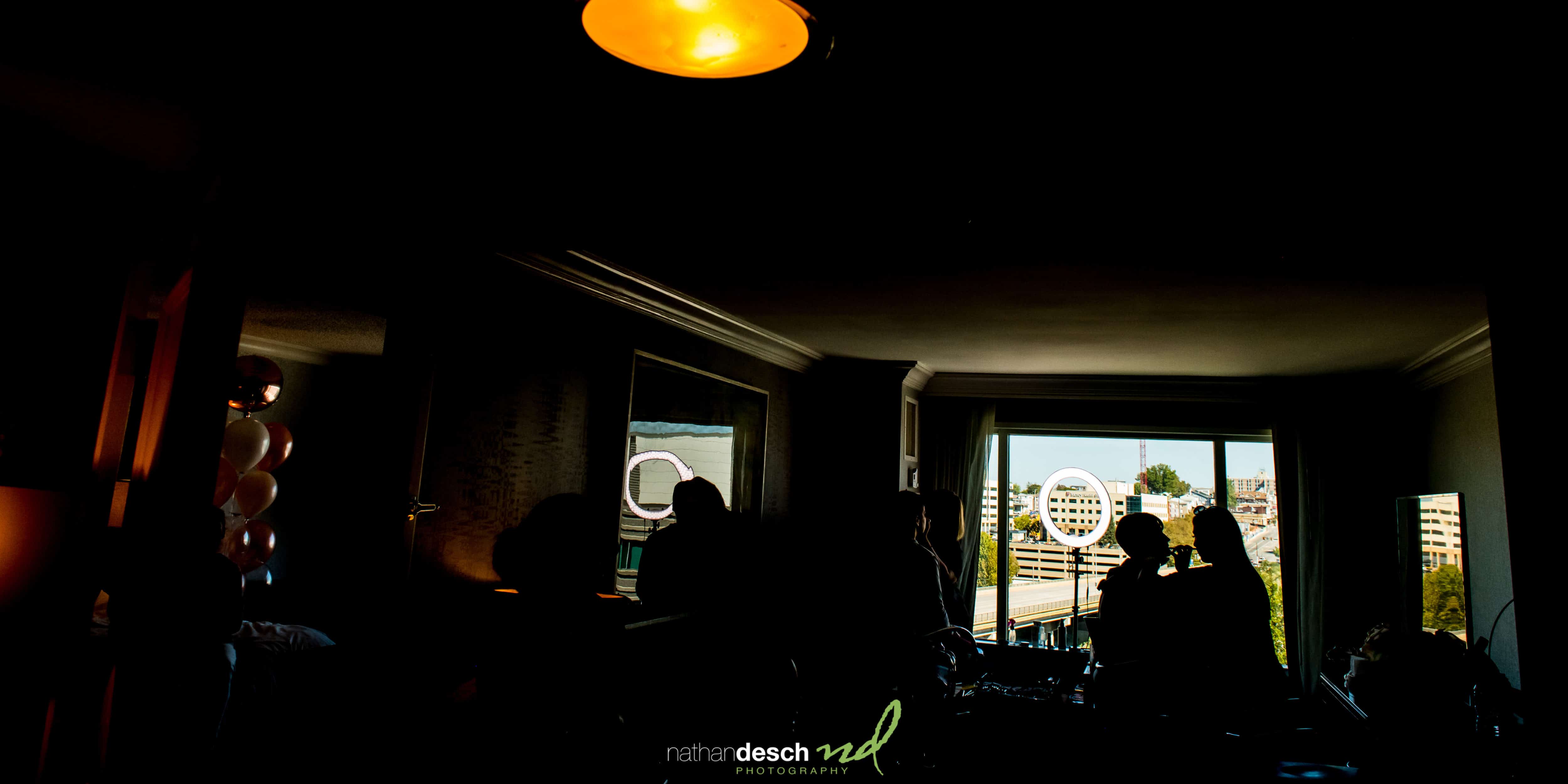 Bride and groom portraits at pomme
