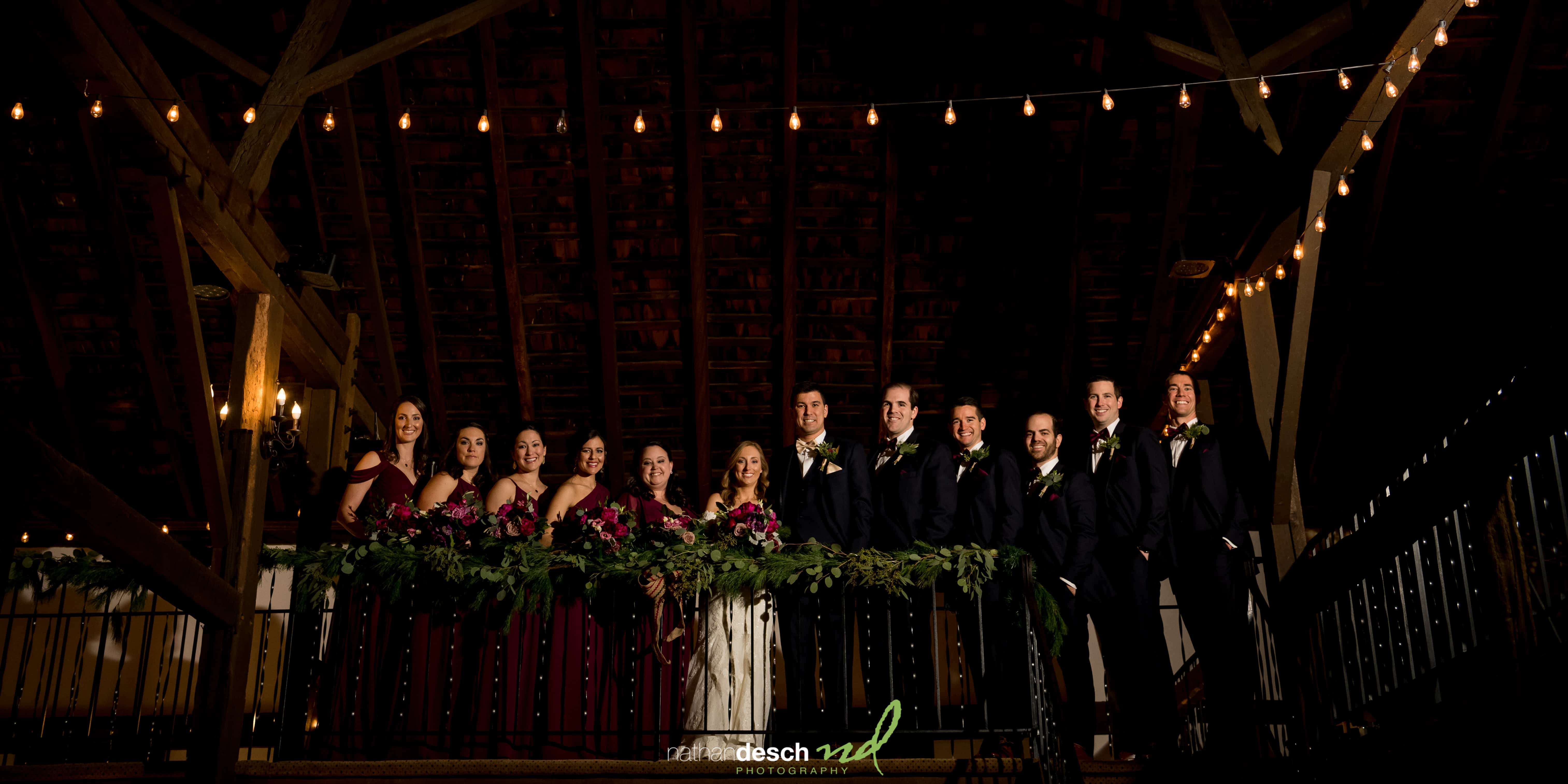Barn on Bridge Wedding
