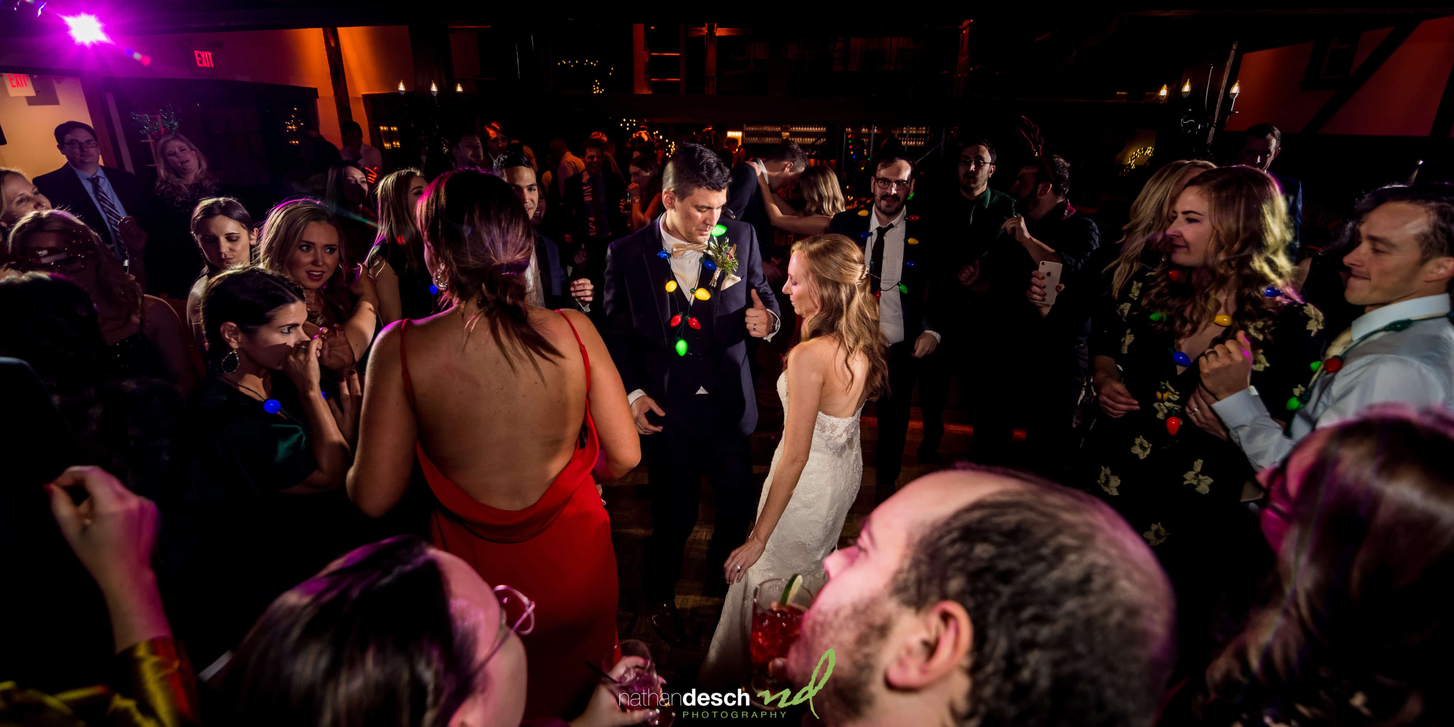 Barn on Bridge Wedding