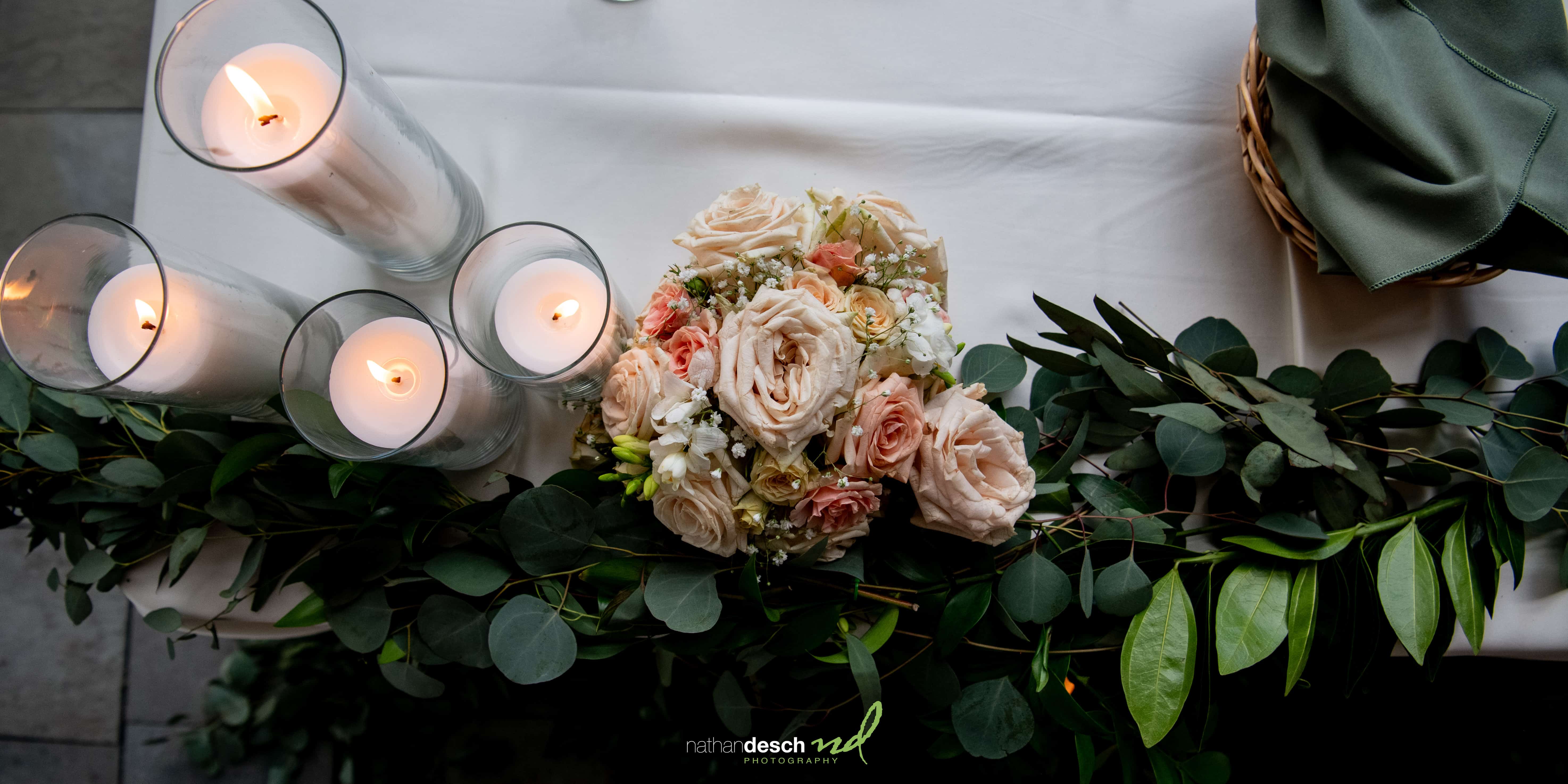 Head table flowers