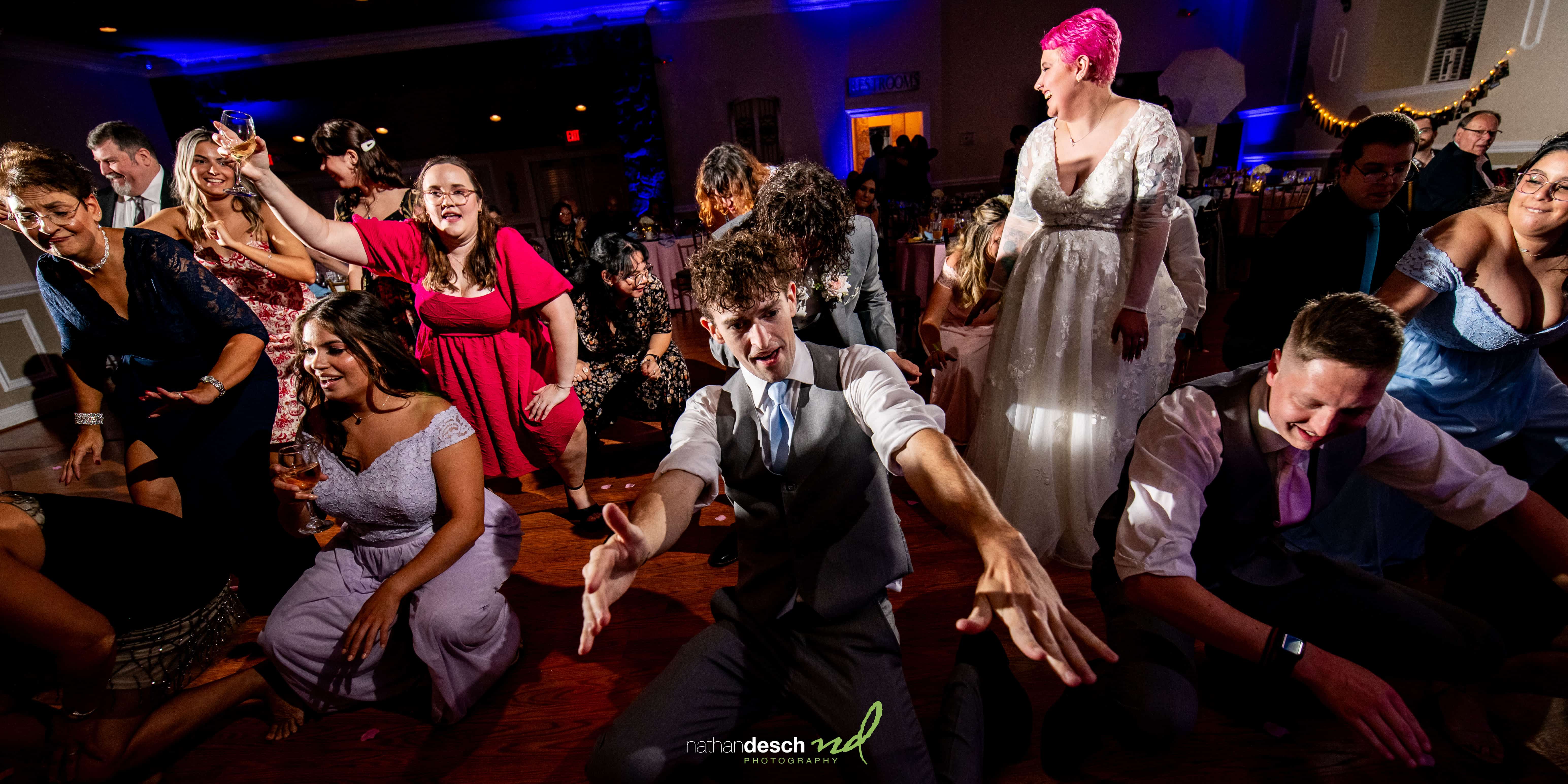 Best man dancing