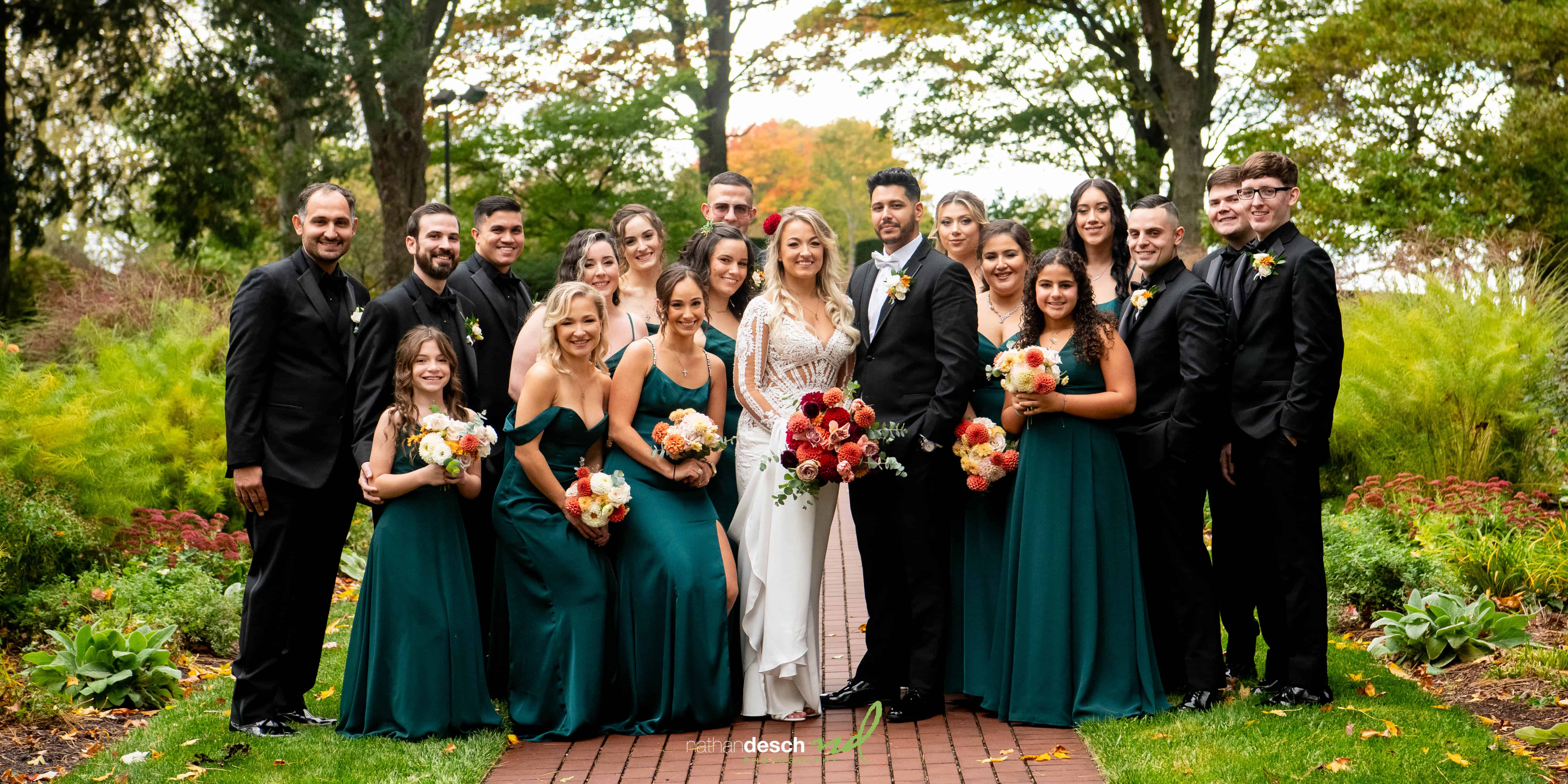 Full Wedding party at drumore estate