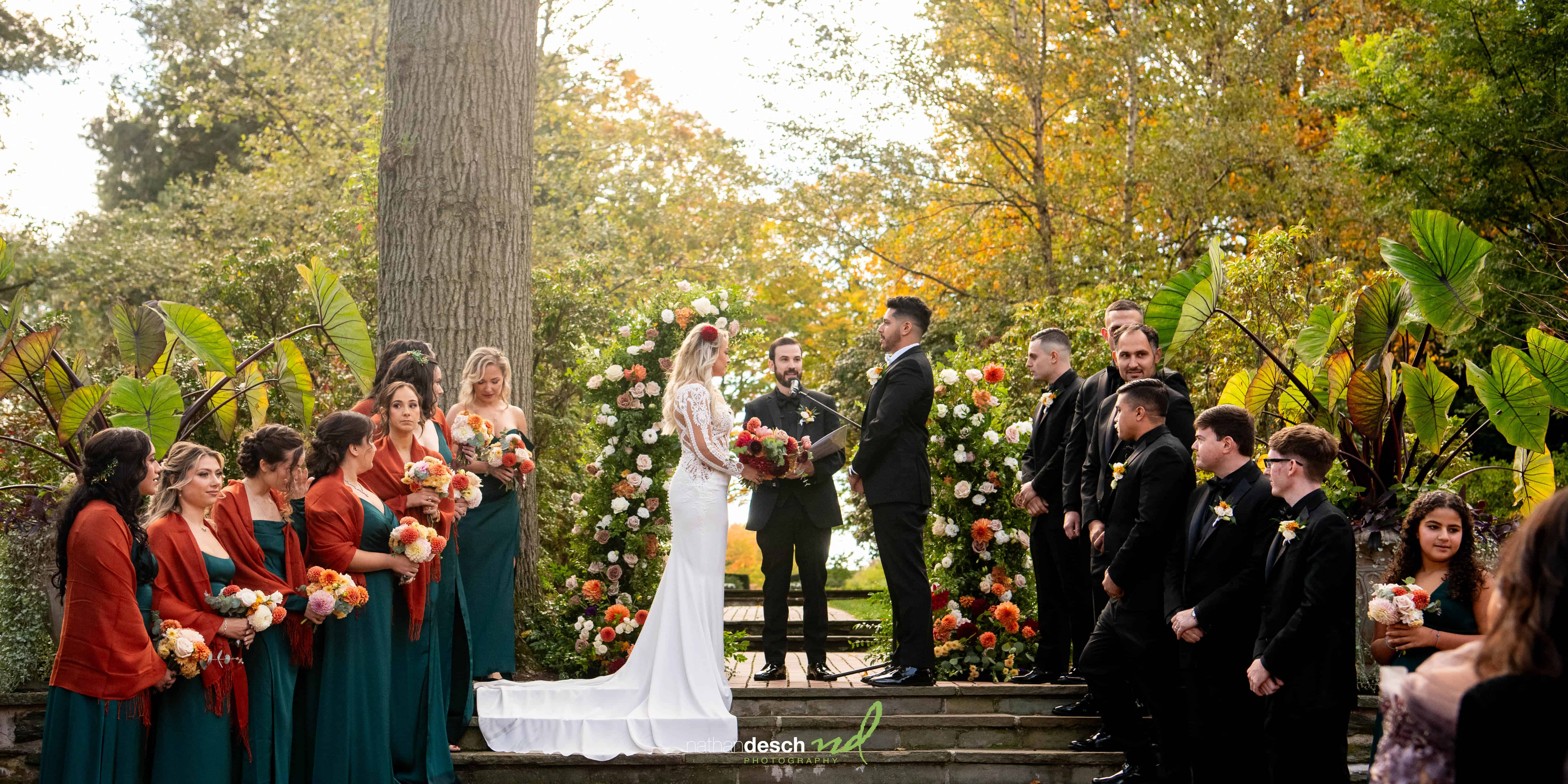 Alternate ceremony location at drumore estate