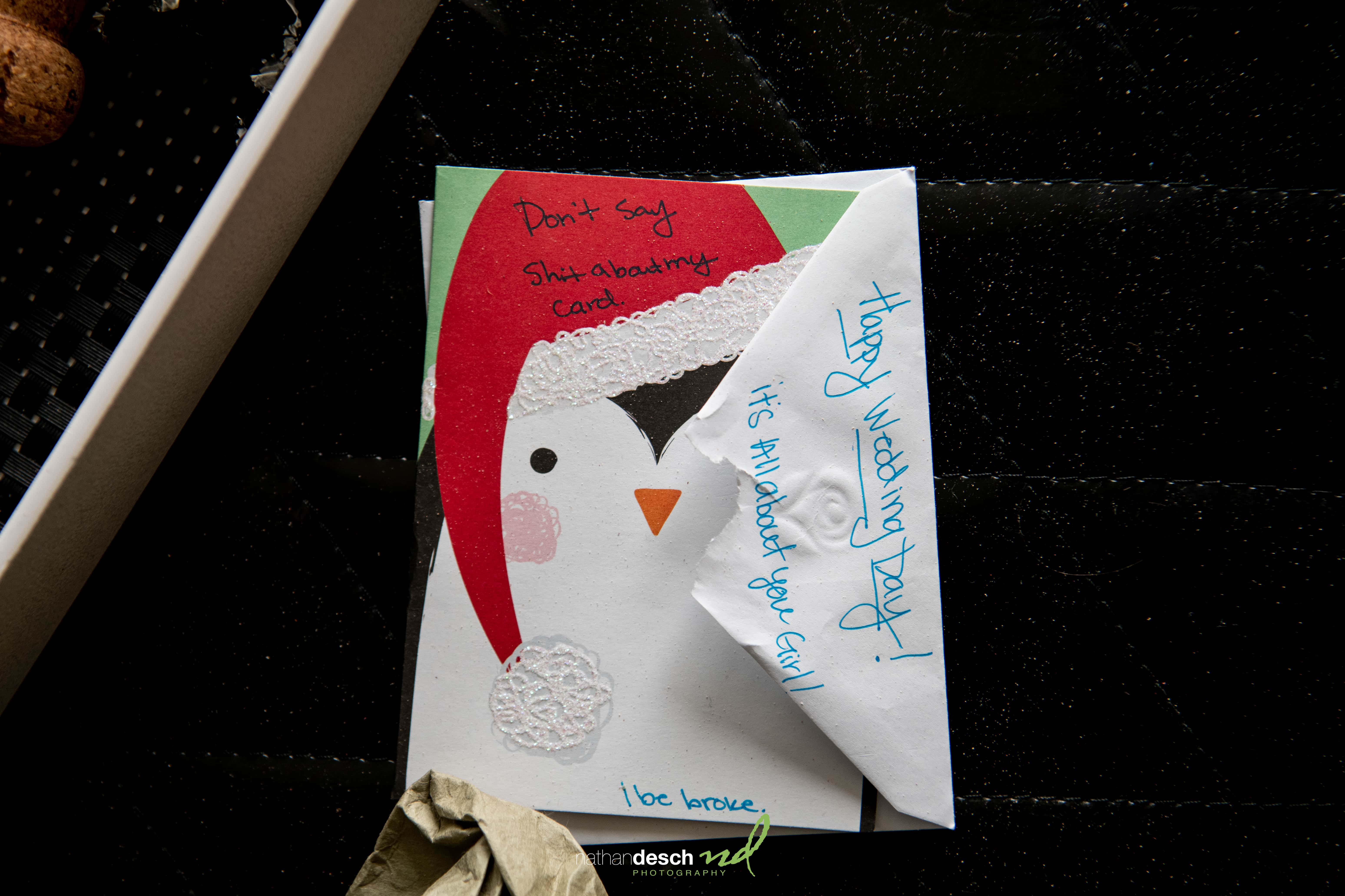 letter to couple