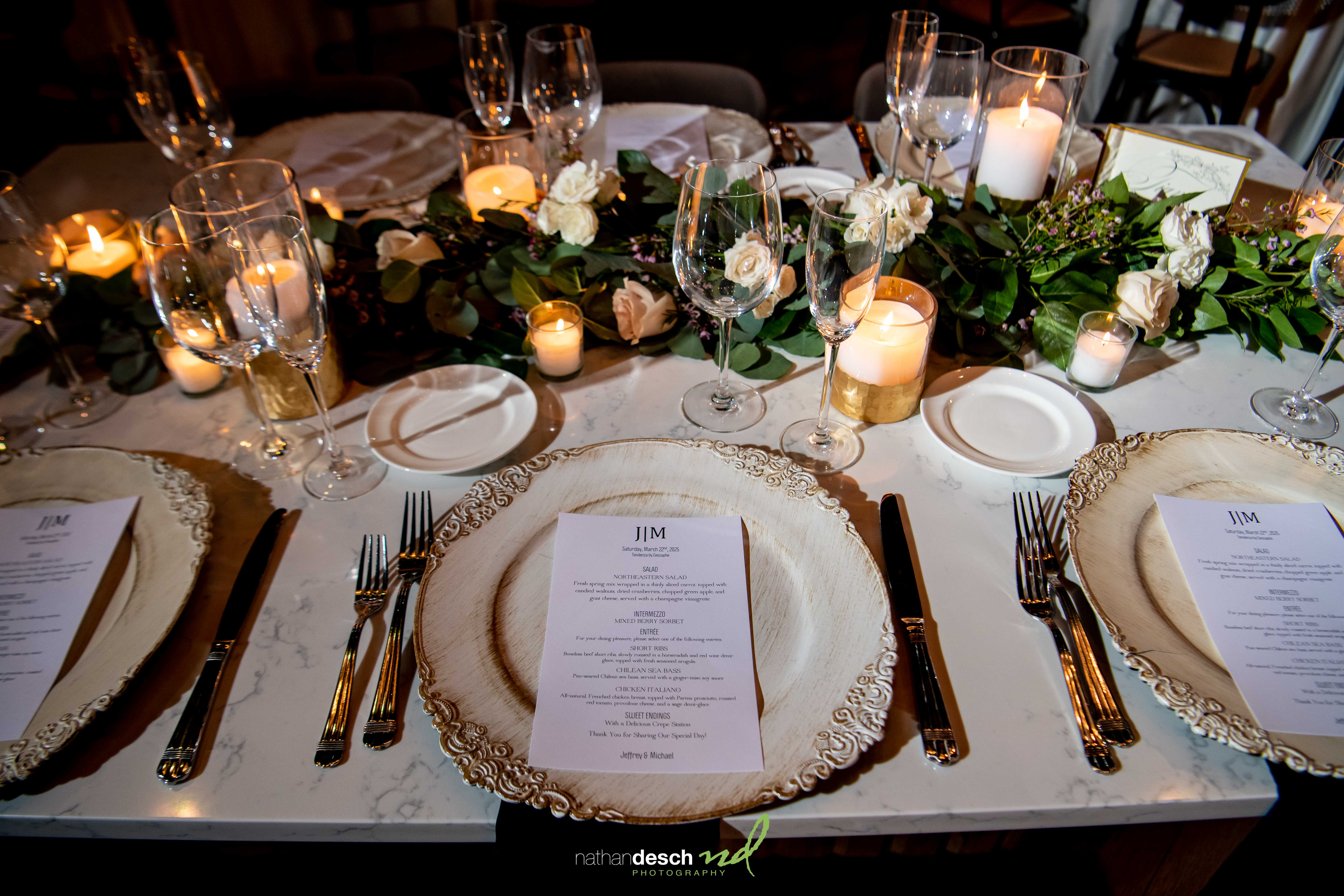 menu at tendenza