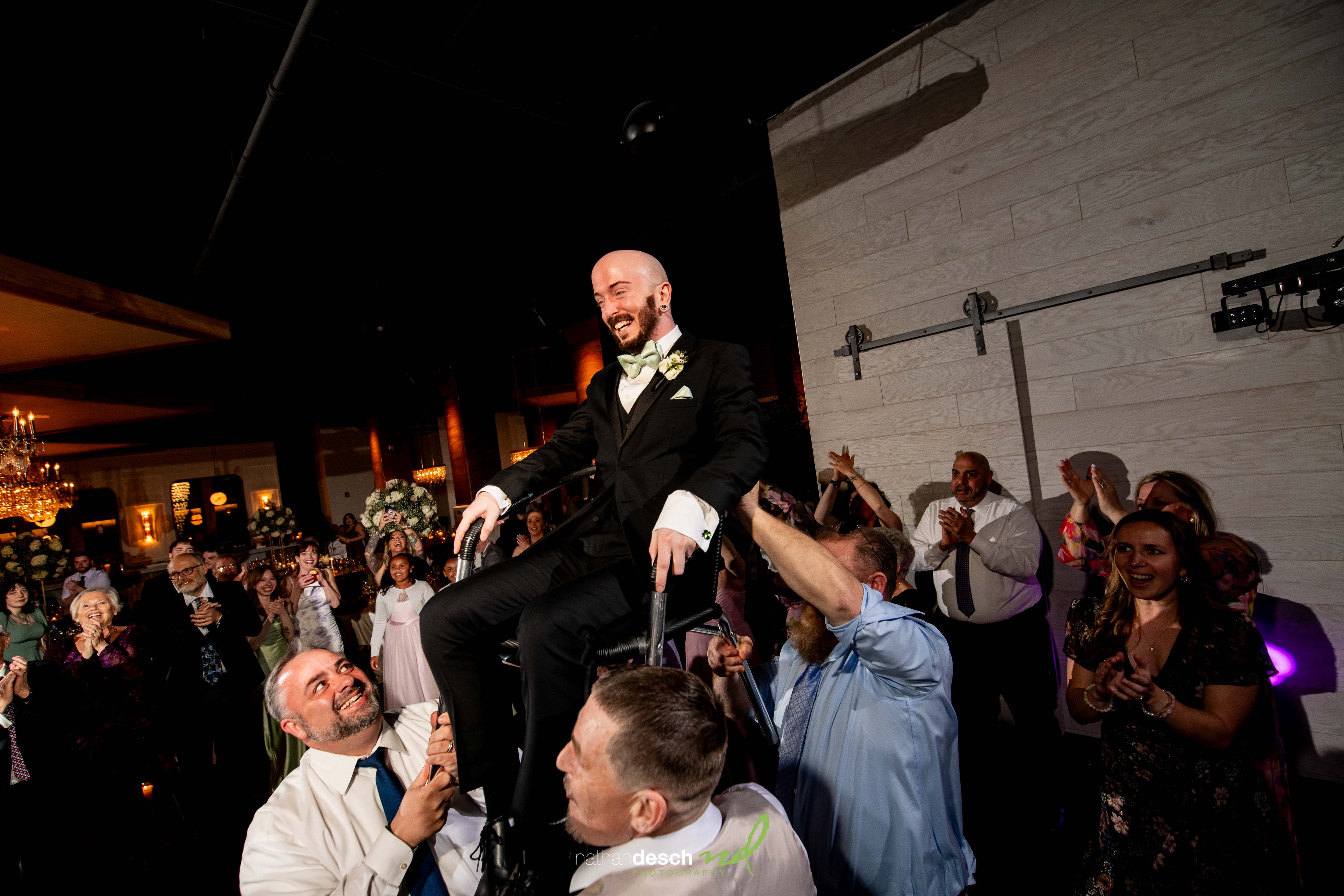 hora with groom
