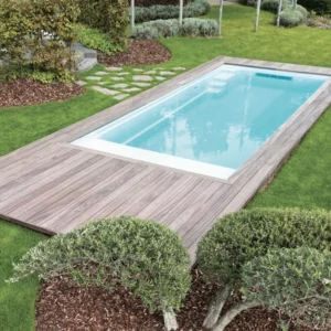 Northern Colorado Pools shows a clean, modern pool setup perfect for relaxing and enjoying a neat backyard space.