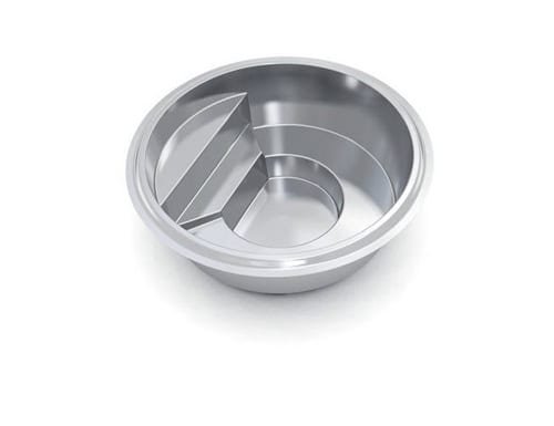 Northern Colorado Pools bowl helps keep foods apart with built-in sections, making meals simpler and tidier.