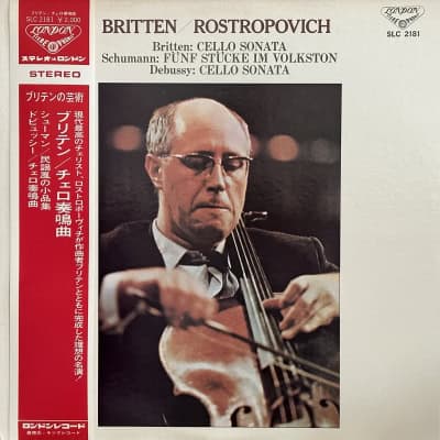 Rostropovitch, Britten, Schumann, Debussy – Mstislav Rostropovich And Benjamin Britten