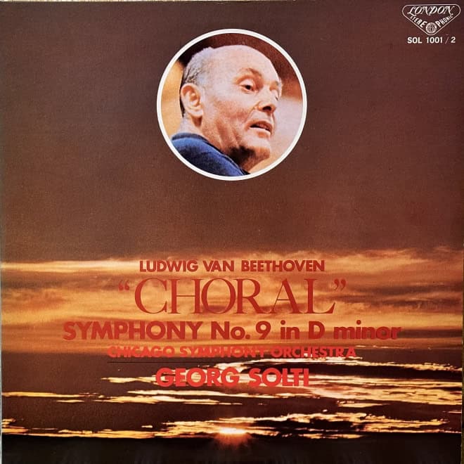 Beethoven / Georg Solti / Chicago Symphony Orchestra And Chorus, Lorengar, Minton, Burrows, Talvela ‎– Symphony No. 9 "Choral"